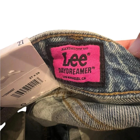 NWT Daydreamer x Lee High Rise Straight Leg Jeans 27 - Picture 4 of 7